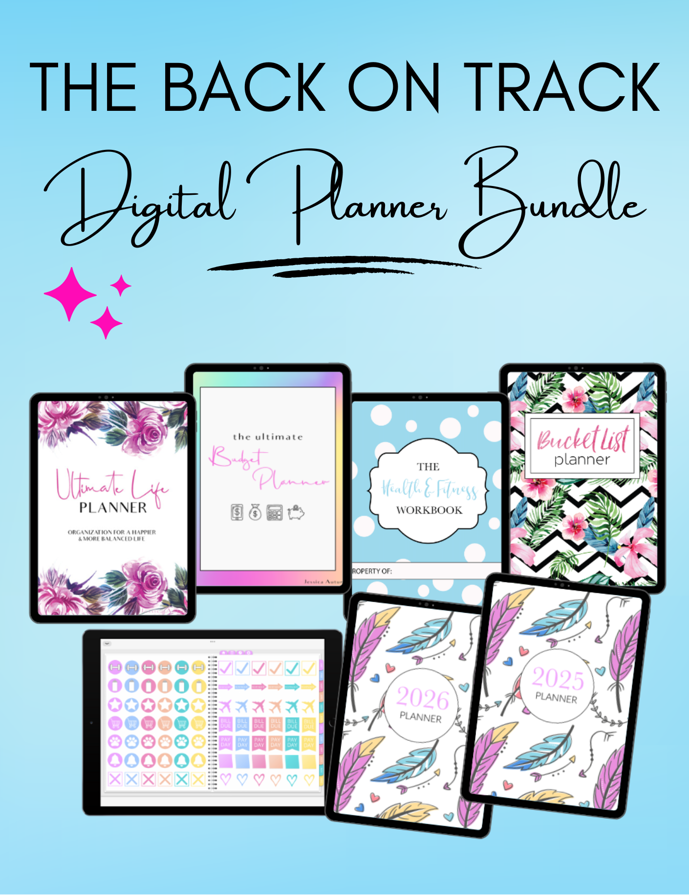 The Back on Track Digital Planner Bundle
