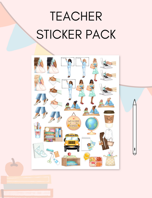 Teacher Sticker Pack